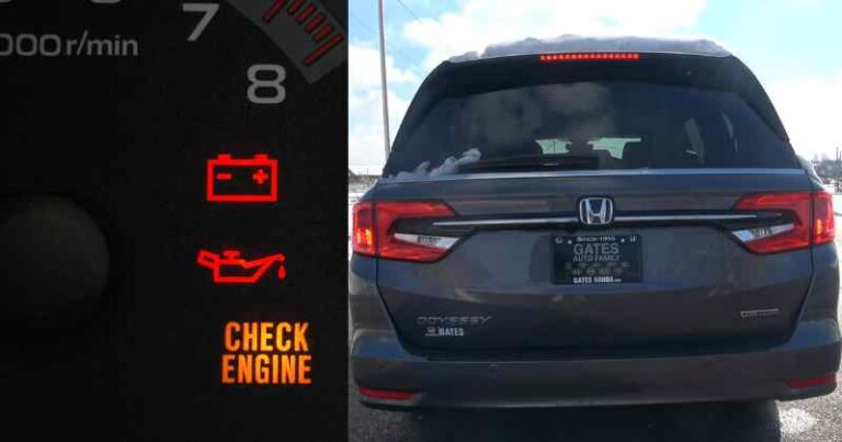 Honda Odyssey Check Engine Light 1