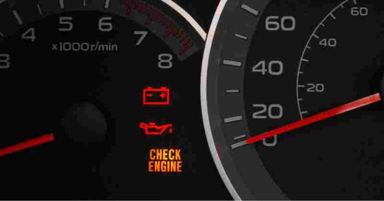 check engine light oil change